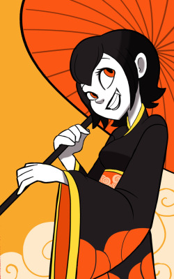 josephwangart:  Joe’s Halloween Challenge Day 4 (6) Mavis Dracula (13) Kimono  &lt;3 &lt;3 &lt;3