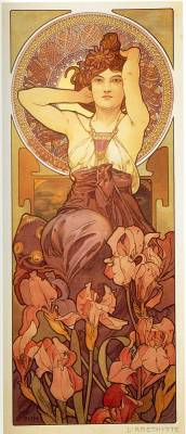 jeromeof:  Amethyst - Alphonse Mucha  ❤️