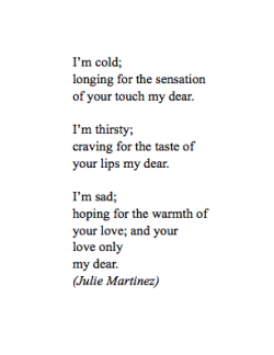 writinqueen:  564669;  5.26.13 [by: Julie Martinez] **follow my instagram @juliemartinez for more poems :) 