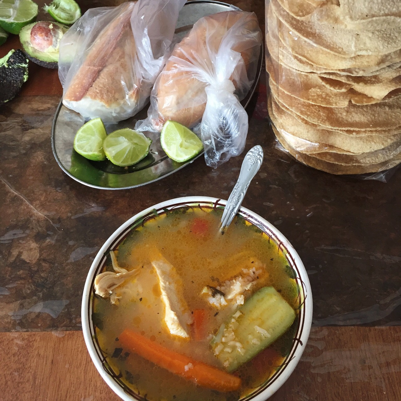 Pura comida original mexicana