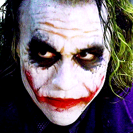 dailyheathledger:  “You’re crazy!” – The Dark Knight 2008