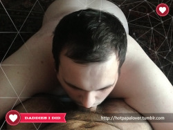 hotpapalover:  Young married bear.. Sure loved to suck my cock!