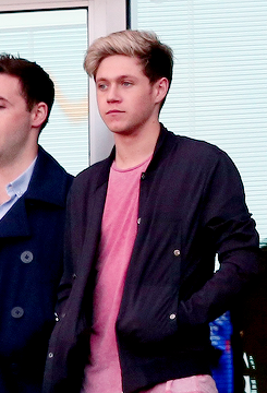 mr-styles:  Niall at the Chelsea v PSG match, porn pictures