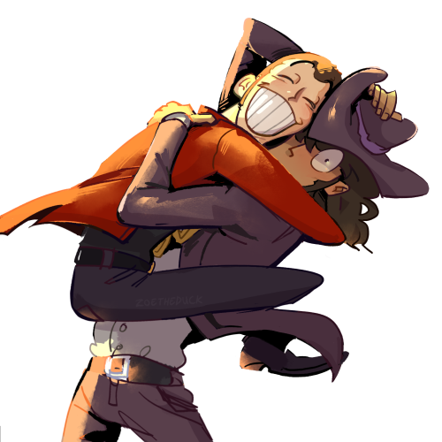 zoetheduckling: monkey man hug