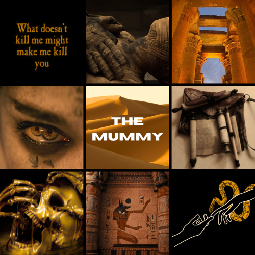 Universal Monsters Moodboards