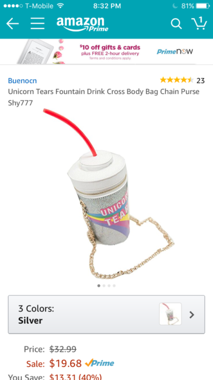 grlsalor:If anyone wants Shea Coulee’s adorable prop from tonight, it’s available on Amazon!