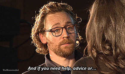 ‘I’ll be happy to if i’m able…’ Tom Hiddleston performs a scene from Tolstoy’s ‘War and Peace
