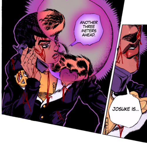 anon asked: may i have a josuke panel? i love your coloring!! Hell yeah, I love this baby boy!