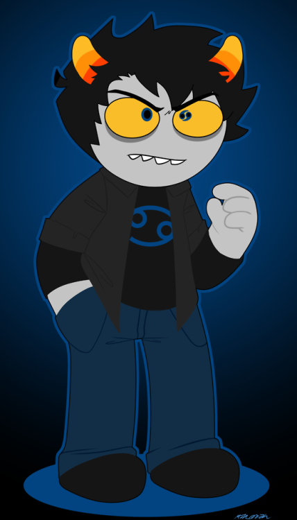 my cerulean karkat!