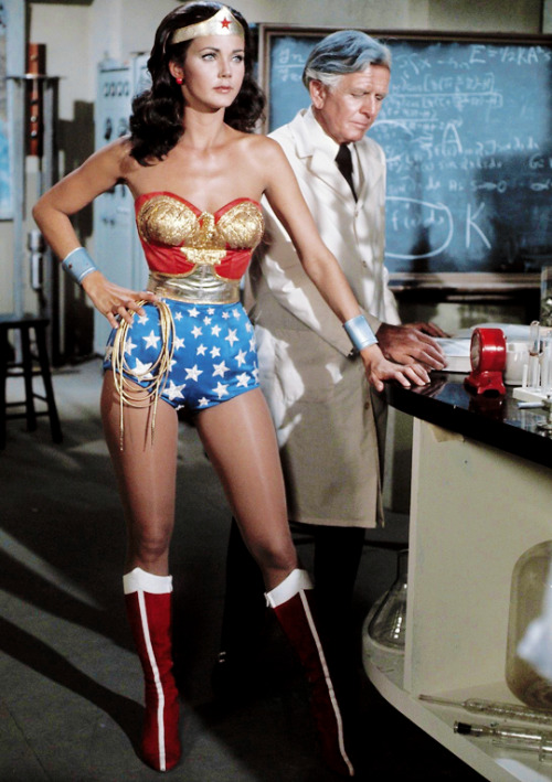 ohthentic: vintagegal: Lynda Carter as Wonder Woman, 1970s Oh
