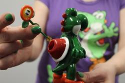 oregonbudlover:  Get High Quality Heady Glass Here http://goo.gl/nvdF3m  Yoshi Glass