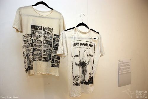 RNR666 T-SHIRTS ON A T-SHIRT EXHIBITION! IT’S CONTEMPORARY-ART, BABY!