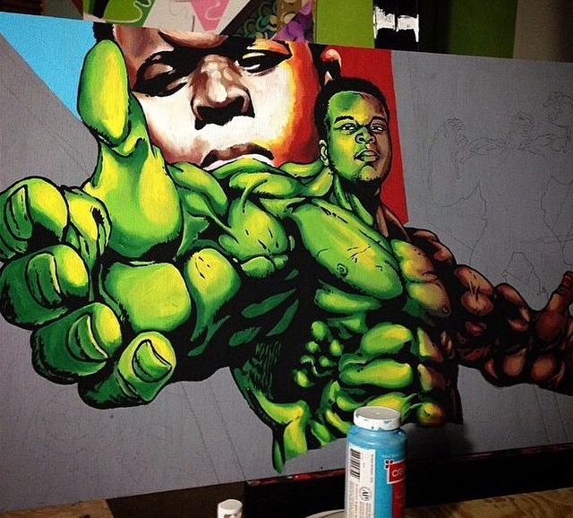 afro-arts:&ldquo;They Paint Us As Monsters&rdquo;  www.martisticexpressions.com
