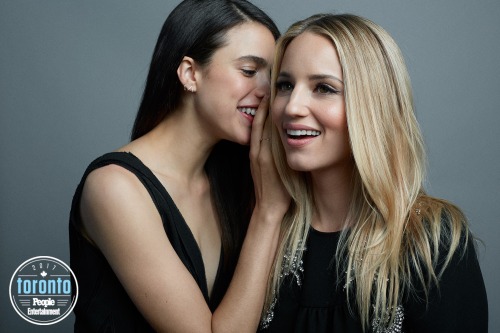 diagronnews: Dianna Agron and Margaret Qualley of Novitiate for PEOPLE’s Toronto Film Festival