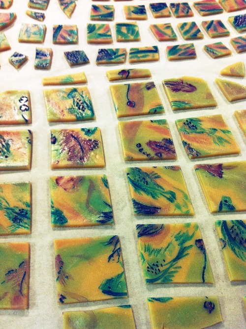femchef:  Sugar Cookie Puzzle with Swimming Fish pattern. :-)