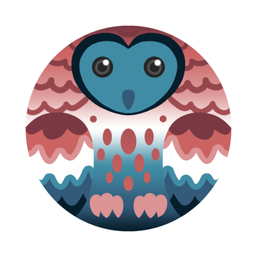 furvanoctua: In the process of making the grace and nebularomantic owls for anon I made one that’s s