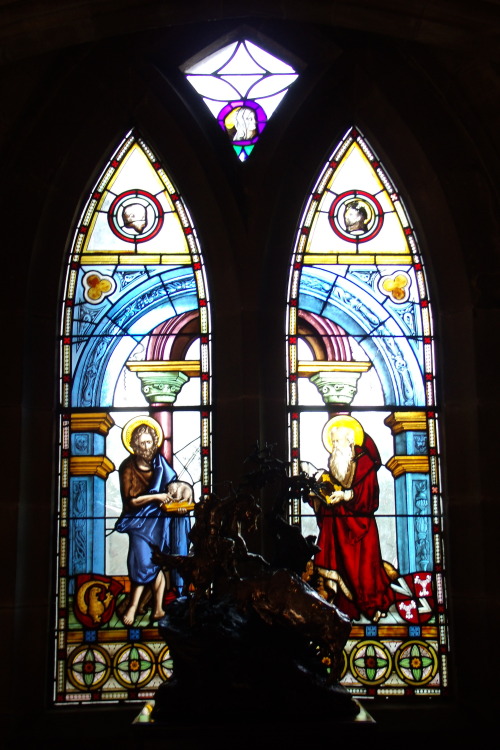 chocolatequeennk:Stained glass windows are one of my favorite things to photograph while I’m t