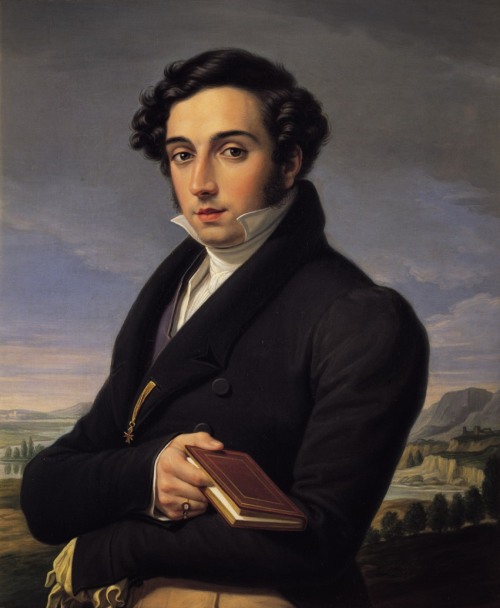 Portrait of Marcantonio Saracini (1826). Pietro Benvenuti (Italian, Neoclassical, 1769-1844). Oil on