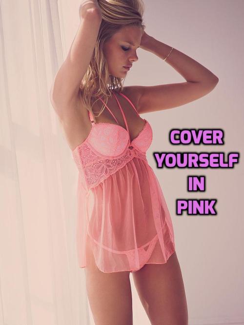 pantiesaddict: nawelsissy: 100% would do, under my niqab! Me too Love pink so sexy