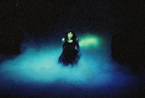 Kate Bush performing Wuthering Heights, 1979. © Pete Still