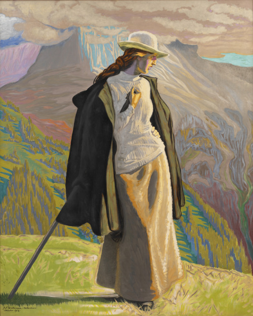 A Mountain Climber (1912), J.F. Willumsen