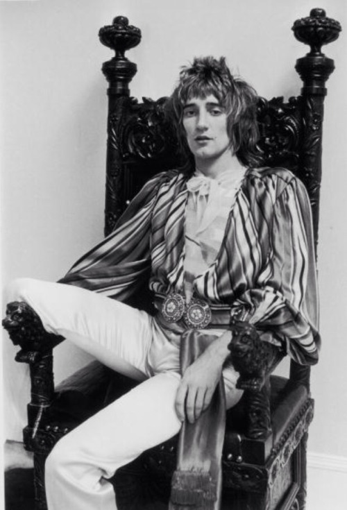 reluctant-martyrs: Singer Rod Stewart of the Faces, c. 1972