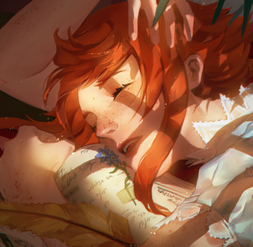 little witch’s nap! you can also check out full image here https://www.artstation.com/artwork/rA5nk5