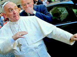 toyota:  damn the pope about to preach some