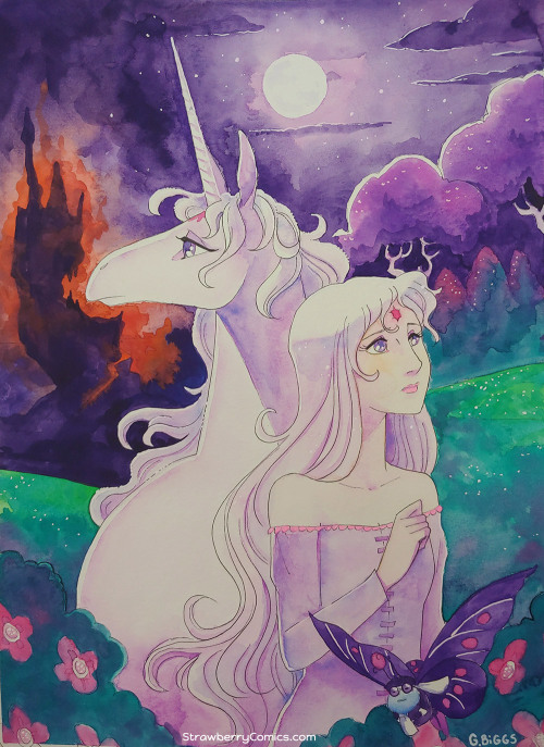 The Last Unicorn will always be one of my favorites. As a kid it was all about the magic and the que