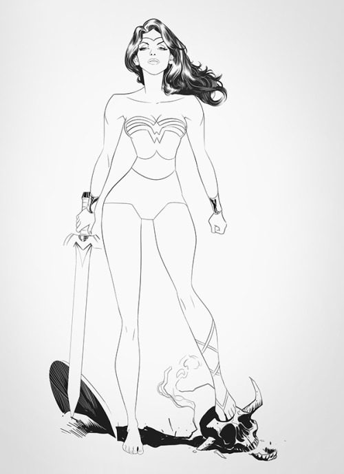 superheroes-or-whatever:  Wonder Woman by Dan Mora 