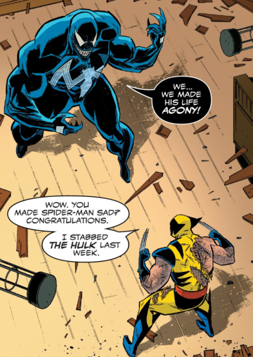 why-i-love-comics:Venom Annual #1 - “Nobody Does it Better” (2018)written by Jeff Lovenessart by Tig