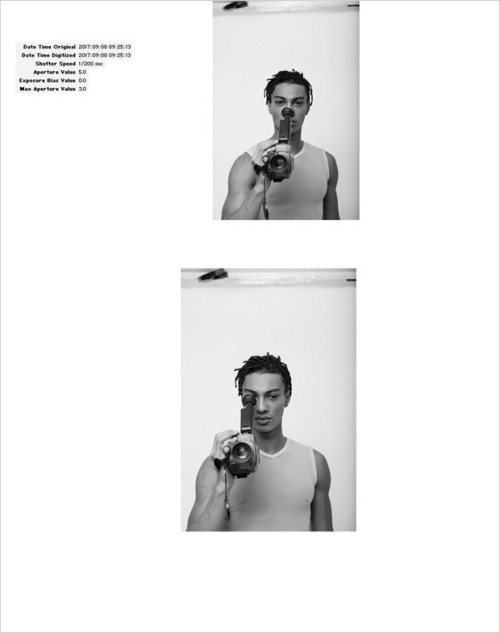 revorish:  FACTORY FANZINE ¨Studio Photo¨ feat. Onnys Aho by Baldovino Barani x Factory Fanzine (Fal