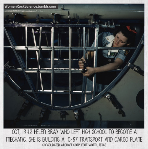 Women in STEM of WWII - The real “Rosie Riveters” In most countries women were not permi
