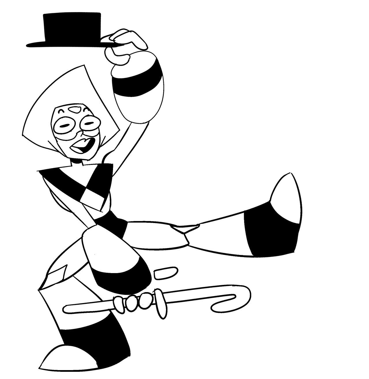daxdraws:  get ready to get your dazzle razzled   Peri you silly dork &gt; 3&lt;