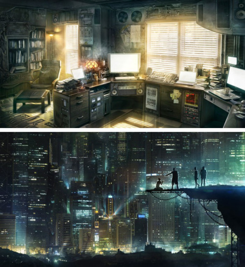 brain-food:Concept Art by Jonas De Ro