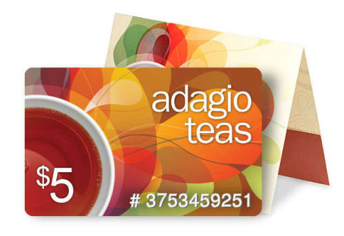 It’s autumn, which mean’s it’s tea-enabling season. $5 coupon code to Adagio Teas, 3753459251, expir