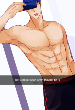 kyunyo:  if y’all never associated abs to dinner rolls before…well now you will. ( ◐ω◐ );; 
