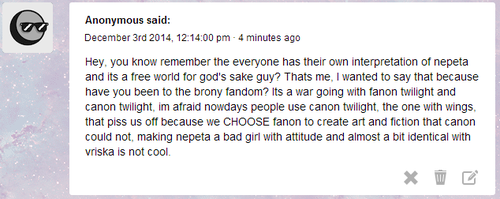 i blocked this person but i had to share this ask anyway its such a mess im&ndash;