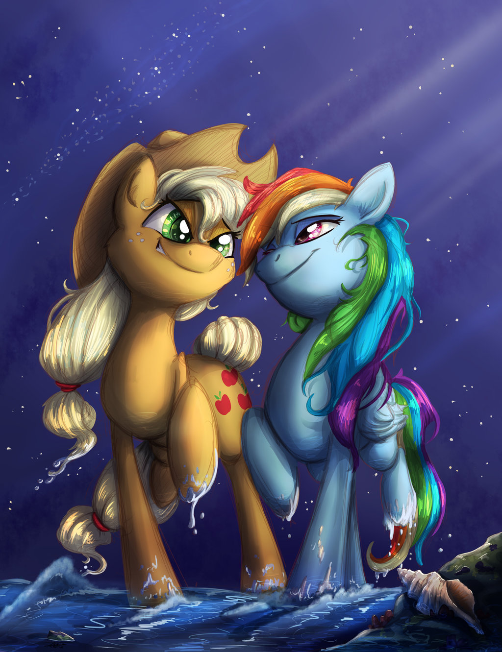 fuckyeahappledash:  StarWalk - Contest Prize by Pimander1446  &lt;3