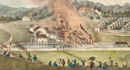 workingclasshistory:On this day, 27 December 1831, the Christmas rebellion in Jamaica escalated as 6