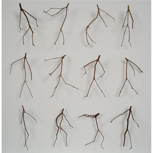 Chris Kenny, ‘Twelve twigs’, 2012 (construction with found twigs)SourceI have to admit t