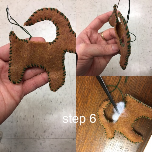 barberwitch: barberwitch: I was asked to make a tutorial on how I make my felted Yule goat ornamen