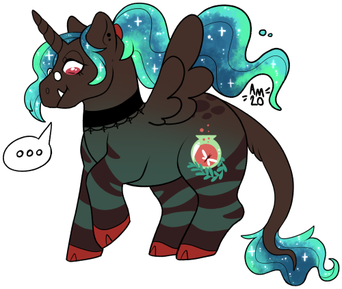 an MLP character of mine in G1 mlp style. She doesn&rsquo;t really like the vibe LOL