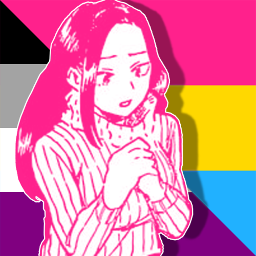 screaming-nope: Pan ace Momo and Monoma icons requested by Anon!Free to use, just reblog!Requests ar