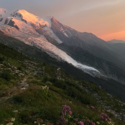 citrusfawn: nights above chamonix, france 🏔✨