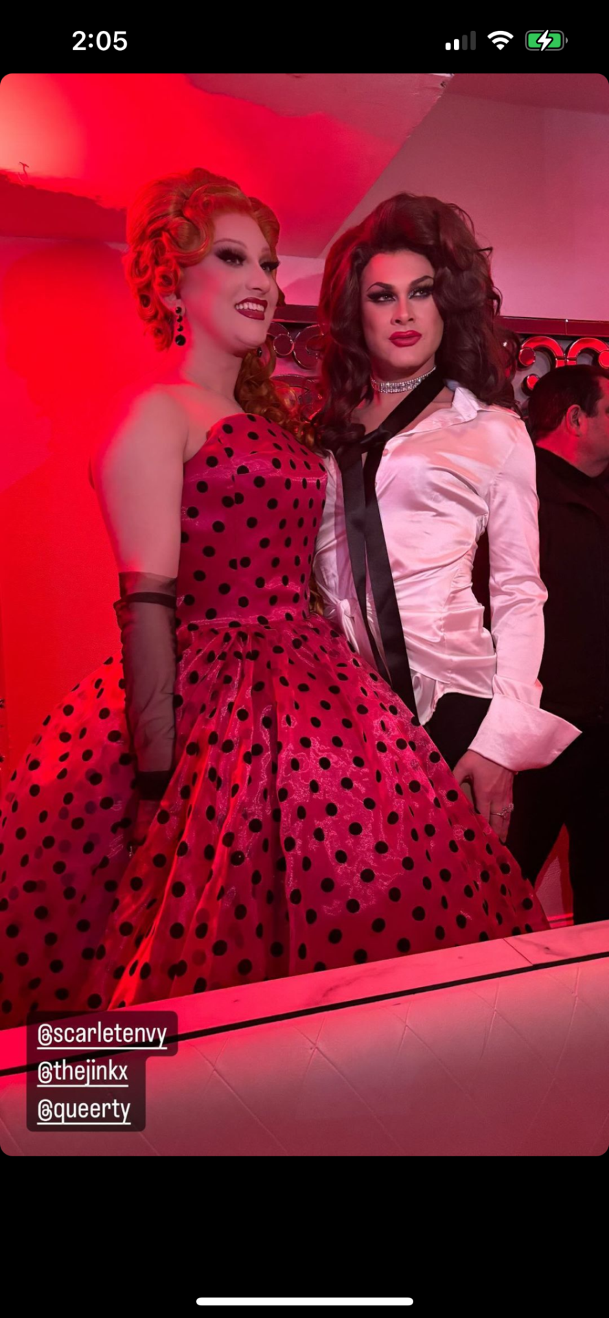 Screenshot Dump Of Jinkx At The Queerties Last Night!!! Shes Absolutely Glowing Im So In Love With Her