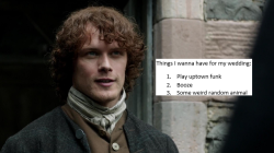 writingsheep:  Outlander from last night/text