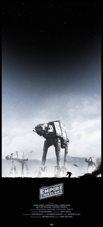 xombiedirge:  Star Wars by Colin Morella / Facebook / Store   