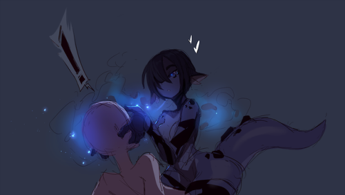 kanelfa:  was feeling slightly venty (doodles from stream several days ago)(no her height hasn’t changed)