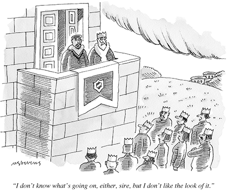 XXX newyorker:  Cartoon by Mick Stevens. For photo